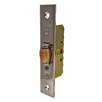 Imagen de Lince Cerradura 5554 Aluminio 14 mm, Gris.
