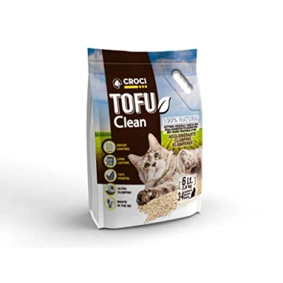 Imagen de Croci Arenero Tofu Clean, 6 litros, 2,6 kg