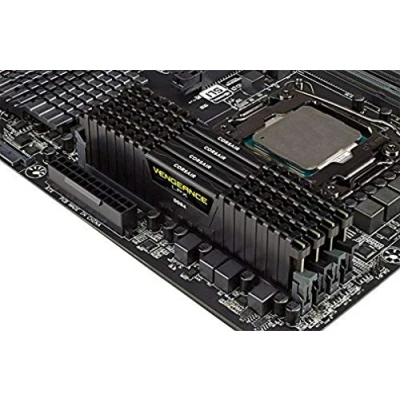 Imagen de Corsair Vengeance LPX Módulo de Memoria XMP 2.0 Alto Rendimiento 32 GB (4 x 8 GB, DDR4, 3200 MHz, C16), Color Negro