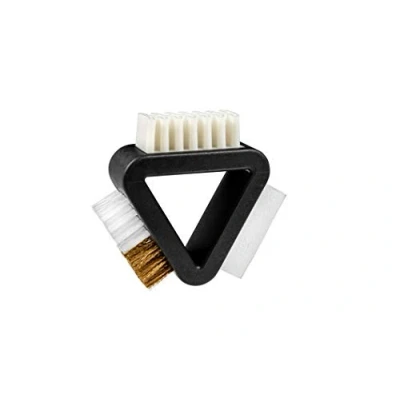 Imagen de Kit de Cepillo Limpieza Zapatos Multifuncional 3 en 1 para y Bolsos Ante Kaps