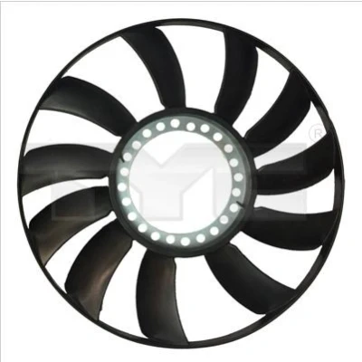 Imagen de TYC 802 0056 2 Rodete ventilador, refr. motor AUDI: A6 C5 Berlina, A4 B5 Avant, VOLKSWAGEN: Passat GP Variant