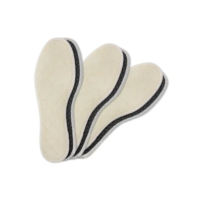 Imagen de Plantilla de Invierno Lana y Aluminio, Plantillas Aislantes Antiolor para Botas Zapatos Hombre Mujer, Kaps Alu Tech, Paquete 3 Pares (44 EUR / 10 UK Men)