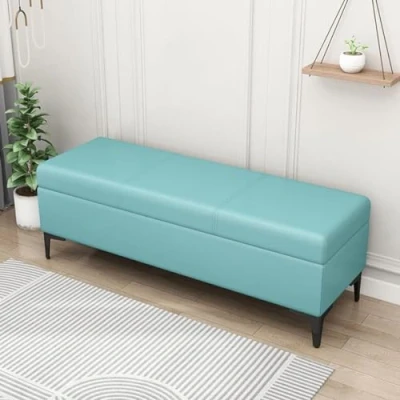 Imagen de Storage Bench, Ottoman Large for Bedroom,Living Room,Entryway