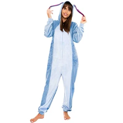 Imagen de Disney Mono De Eeyore Mujer Disfraz para Adulto Merchandising Oficial Winnie The Pooh Azul L
