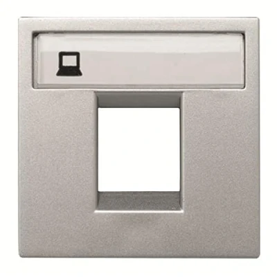 Imagen de Niessen n2218.1pl tapa ventana 1 conector zenit plata Ref. 6522015162