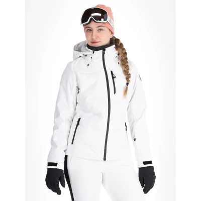 Imagen de Icepeak Flovilla Mujeres Chaqueta De Esquí (Talla: L/40, Blanco)