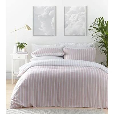 Imagen de Portfolio Home Harvard Stripe Juego de Cama Reversible para Doble