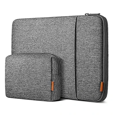 Imagen de Inateck 360 protección Completa de 13 Pulgadas, Funda para portátil Compatible on MacBook Air 2020 2018, Pro 2016, Surface X/7/6/5/4/3/, XPS13, 12.9 iPad