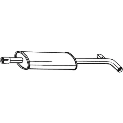 Imagen de BOSAL 200 021 Silenciador Intermedio RENAULT: Modus / Grand
