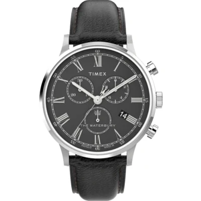 Imagen de Timex Waterbury Classic Roman DIAL Cronógrafo, Hombre, Talla: One Size, Black