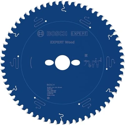 Imagen de Bosch 2 608 642 506 Hoja de sierra circular Expert for Wood (250 x 30 3,2 mm, 60)