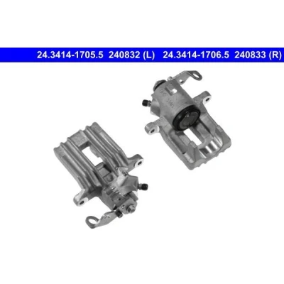 Imagen de ATE 24.3414 1706.5 Pinza de freno sin soporte SEAT: Leon I Hatchback, Toledo 2 Limousine, VOLKSWAGEN: Golf 4, Bora Variant, 4 Variant norauto,