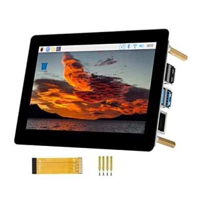 Imagen de IBest 5inch DSI LCD (B) 800x480 Resolution Capacitive Touch Display IPS Screen for Raspberry Pi 4B/3B+/3A+/3B/2B/B+/A+, Compute Module 3+, 3