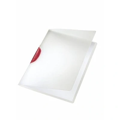 Imagen de LEITZ 41750125 Dossiers CLASSIC PP rígido clip plástico DIN A4 capacidad 30 hojas color rojo