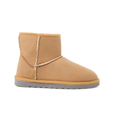 Imagen de Pisamonas Botas para la nieve niños, Talla: 31, Camel Zapatos