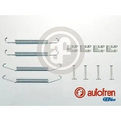 Imagen de AUTOFREN SEINSA D3907A Juego de accesorios, zapatas freno Eje trasero FIAT: Panda I Hatchback, Uno 127 SEAT: Fura, 127,
