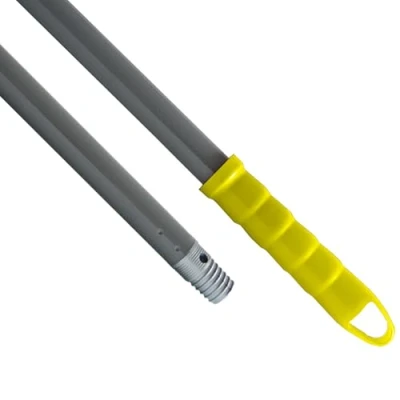 Imagen de Maya Palo GRAFINOX. Especial Anticorrosión. 1,40 m de Acero Resistente. Rosca Universal y Maneta con Agujero para Colgarlo. (Amarillo)