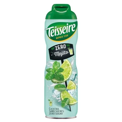 Imagen de Teisseire jarabe Mojito de frutas con 0% azúcar, sin 600 ml