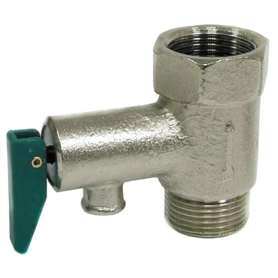 Imagen de VALVULA SEGURIDAD Y RETENCION PARA TERMO CON PALANCA 3/4&quot; 10KG/CM2