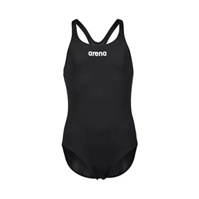 Imagen de arena Swim Pro Back Solid Bañador de Una Pieza para Niña, Secado Rápido, Deportivo Tejido MaxLife Eco con Resistencia al Cloro y Protección UV UPF 50+