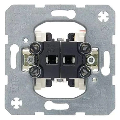 Imagen de Berker 3035 doble interruptor 10a 250v Ref. 6510000005