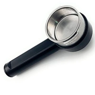 Imagen de ELECTROTODO Portafiltro Con Filtro Presurizado 2 Tazas Compatible Cafetera Saeco Modelos Clásicos, Incluye Cacillo De Café