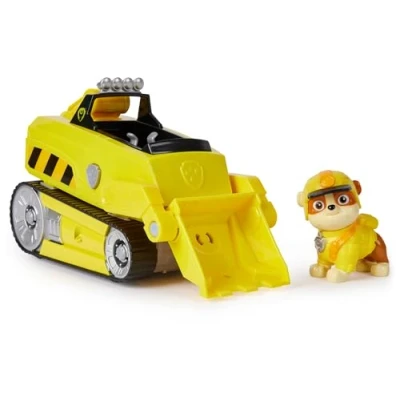 Imagen de Patrulla Canina PACK FIGURA RUBBLE JUNGLE PUPS + VEHÍCULO RINOCERONTE Juguetes Juegos Infantiles 6067761 Niños 3 años