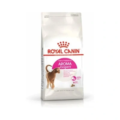 Imagen de Royal Canin Aroma Exigent Paquete Doble 2 x 400 g Alimento Completo para Gatos Especialmente exigentes a Partir de los 12 Meses Puede Ayudar Mantener la función urinaria