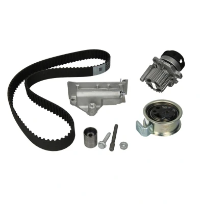 Imagen de HEPU PK05501 Bomba de Agua + Kit Distribucion con amortiguador tensado, rodillo tensor 120 AUDI: A3 Hatchback, A4 B6 Berlina, Avant