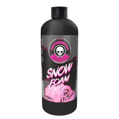 Imagen de Motorkit Motorrevive Espuma Limpiadora Snow Foam Rosa Shampooing Car Care 500 ml para Hidrolimpiadora y Bomba de Presión