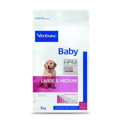 Imagen de Veterinary Hpm Virbac Dog Baby Large &amp; Medium 12Kg 00159 12000 g