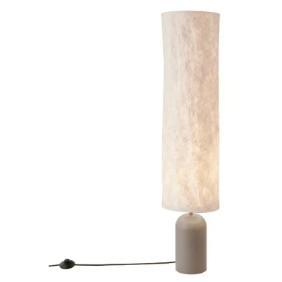 Imagen de DFTP by Nordlux Lámpara de pie Talli, marrón, Tyvek/metal, altura 113 cm