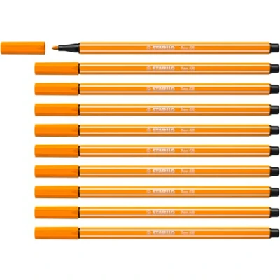 Imagen de Rotulador stabilo acuarelable pen 68 naranja 1 mm