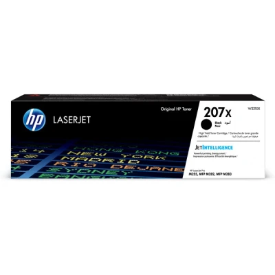 Imagen de Tóner HP 207X LaserJet, Negro, W2210X