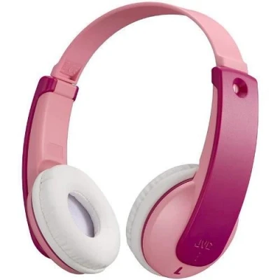 Imagen de Auriculares infantiles JVC HA KD10W PE, De diadema, Bluetooth 5.0, Rosa