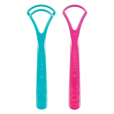 Imagen de Curaprox Limpiador Lengua Set CTC 203, 2 Limpiaparabrisas