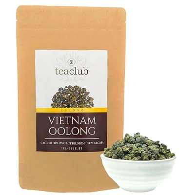 Imagen de Té verde Oolong a granel de Vietnam 500g, semifermentado floral dulce Oolong, TeaClub