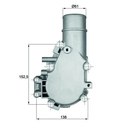 Imagen de MAHLE ORIGINAL TI 136 84 Termostato, refrigerante
