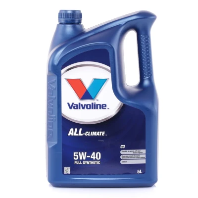 Imagen de Valvoline All Climate C3 5W 40 5L Aceite de motor 872277 OPEL: Zafira B, Meriva A, Mokka / X, VOLKSWAGEN: Golf 4 Variant, Caddy 3, Bora Variant