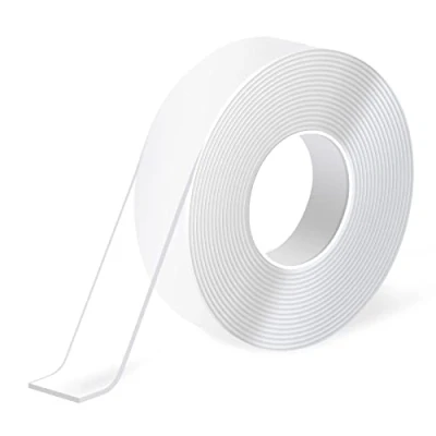 Imagen de Art3d cinta de montaje doble cara muy resistente 305 cm, espuma adhesiva multiusos retirable, transparente reutilizable para pegar artículos, hogar