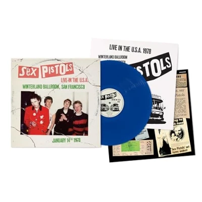 Imagen de Live In The U.S.A 1978 San Francisco 14th January Francisco, Winterland Vinilo Azul