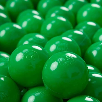 Imagen de KiddyMoon 700 ∅ 7Cm Bolas Colores De Plástico para Piscina Niños, Verde