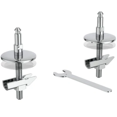 Imagen de Ideal Standard Multi Suites, Juego de bisagras para asiento inodoro serie i.life A, EW05667, Neutro