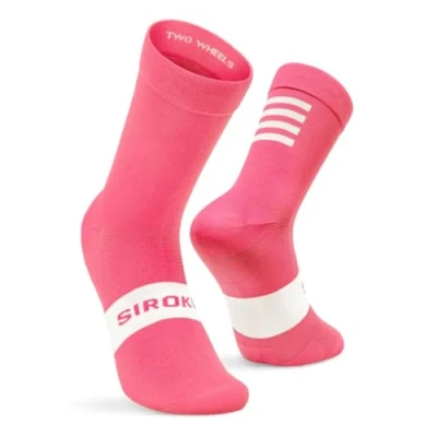 Imagen de SIROKO Calcetines para ciclismo S1 Coral Mauna Kea S