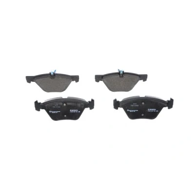 Imagen de BOSCH 0 986 494 729 Juego de pastillas freno Low Metallic con clip émbolo, Chapa antichirridos MERCEDES BENZ: Clase E Berlina, T modell