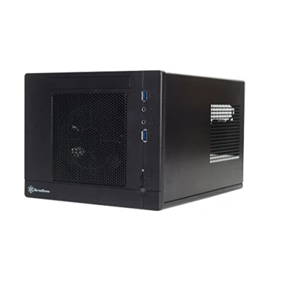 Imagen de SilverStone SST SG05BB Lite Carcasa de ordenador compacta cubo Sugo Mini ITX, negro