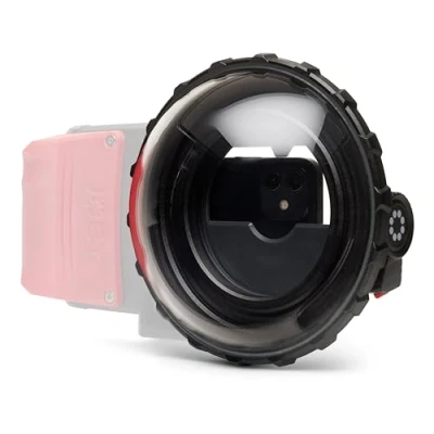 Imagen de JOBY SeaPal Domo 6&quot;, para Carcasa Acuática Smartphone, 50/50 Tomas por Encima y Debajo del Agua, Contenidos de Acción, Videografía, Fotografía, Surf, Esnórquel, Buceo