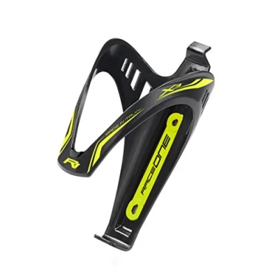 Imagen de Portabidón RACEONE X3 RACE, Negro/Amarillo fluor
