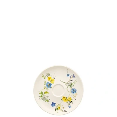 Imagen de Rosenthal Brillance Fleurs des Alpes Coup Platillo para taza de café, diseño flores