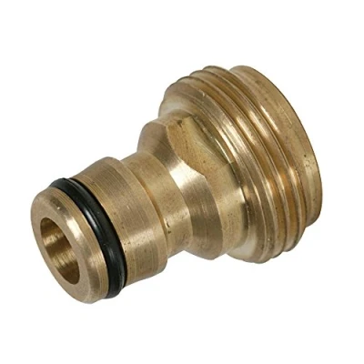 Imagen de Silverline Tools 244973 Conector de latón para grifos con rosca (Macho 1/2&#039;)